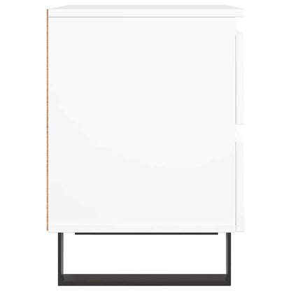 Nachttisch Weiß 40x35x50 cm Holzwerkstoff