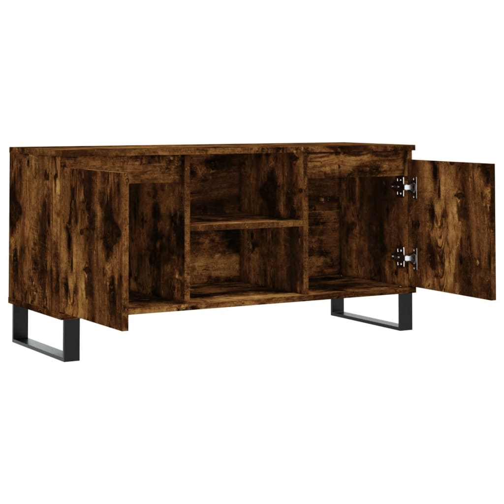 TV-Schrank Räuchereiche 104x35x50 cm Holzwerkstoff