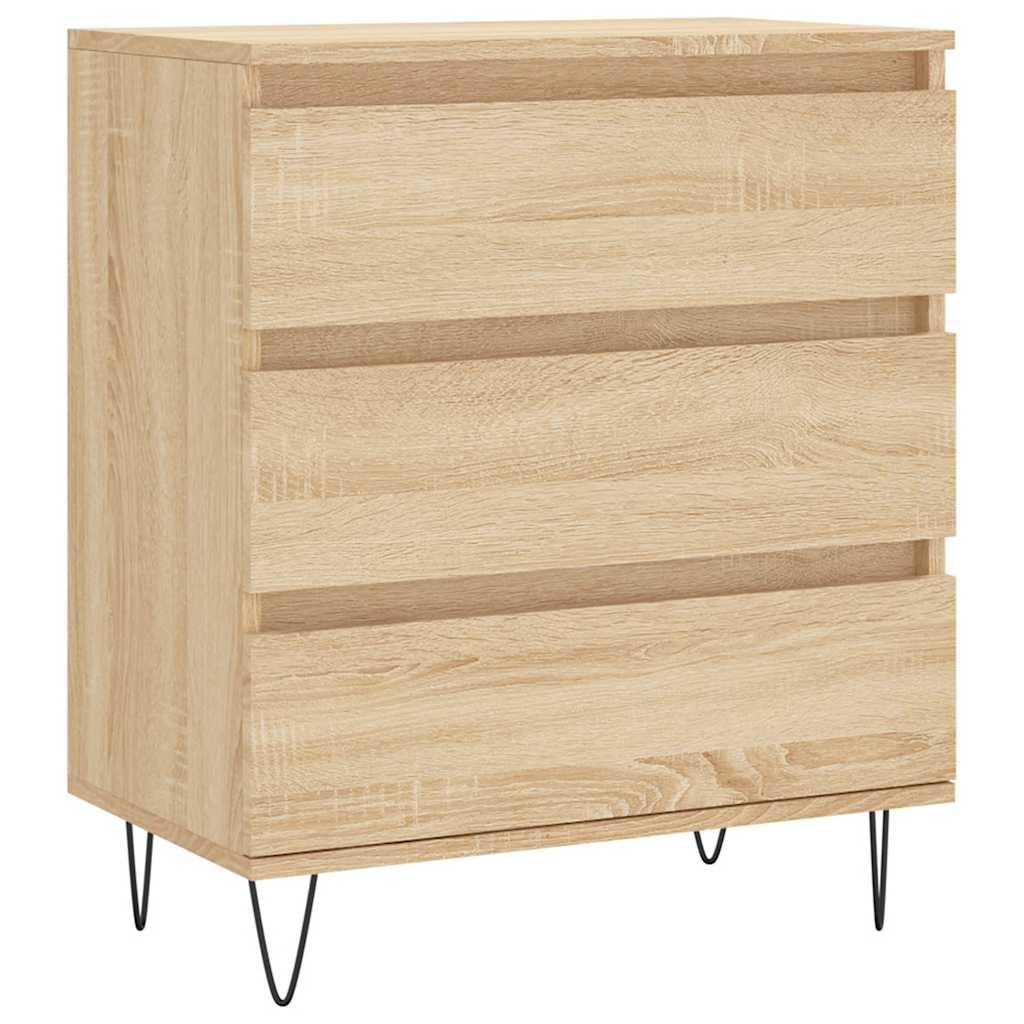 Sideboard Sonoma-Eiche 60x35x70 cm Holzwerkstoff