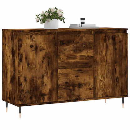 Sideboard Räuchereiche 101,5x35x70 cm Holzwerkstoff
