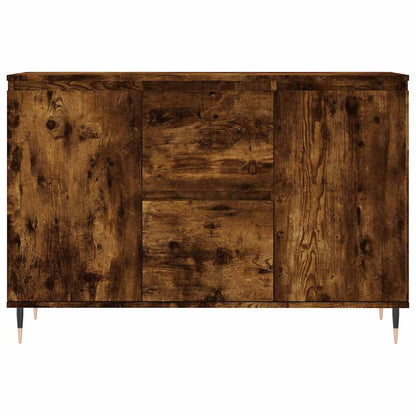 Sideboard Räuchereiche 101,5x35x70 cm Holzwerkstoff
