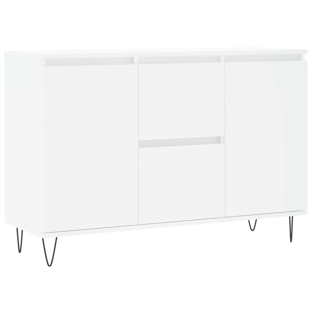 Sideboard Weiß 101,5x35x70 cm Holzwerkstoff