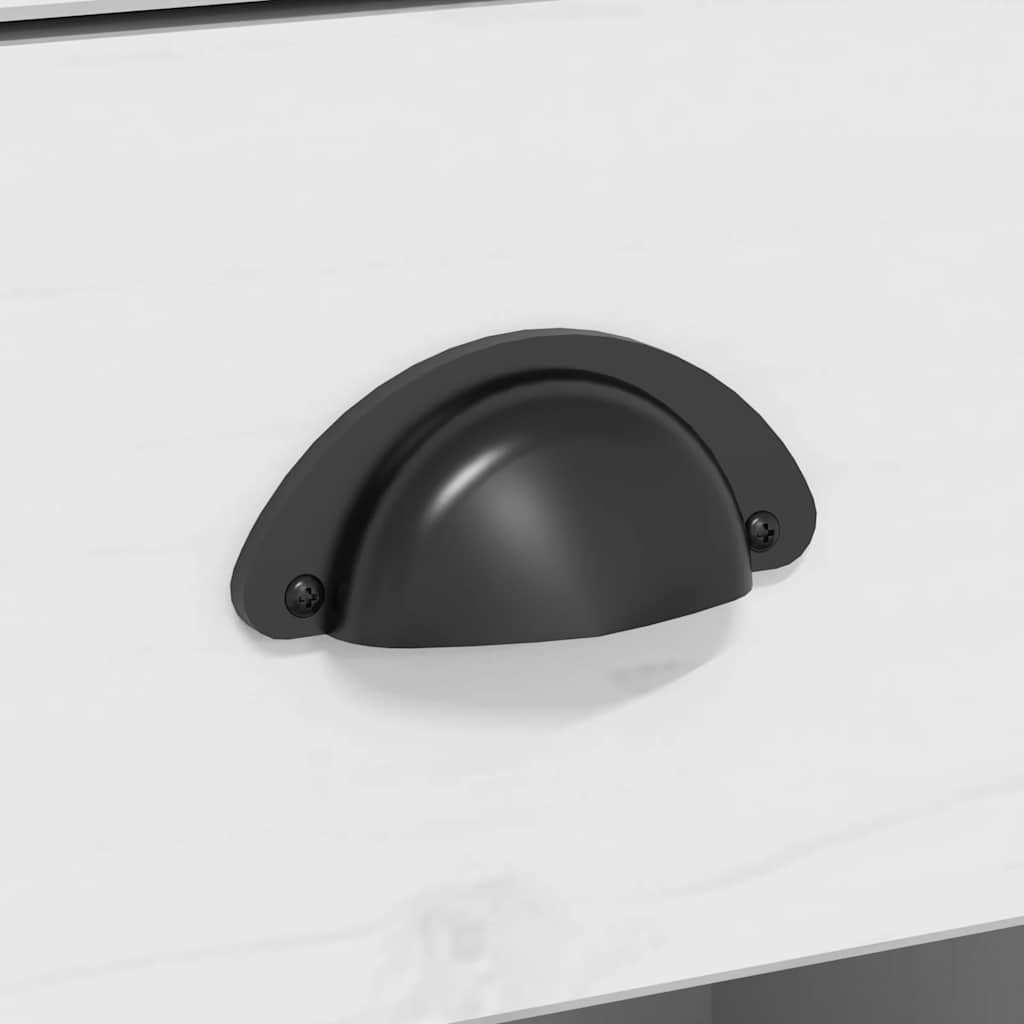 Nachttisch BODO Weiß 53x38,5x67 cm Massivholz Kiefer