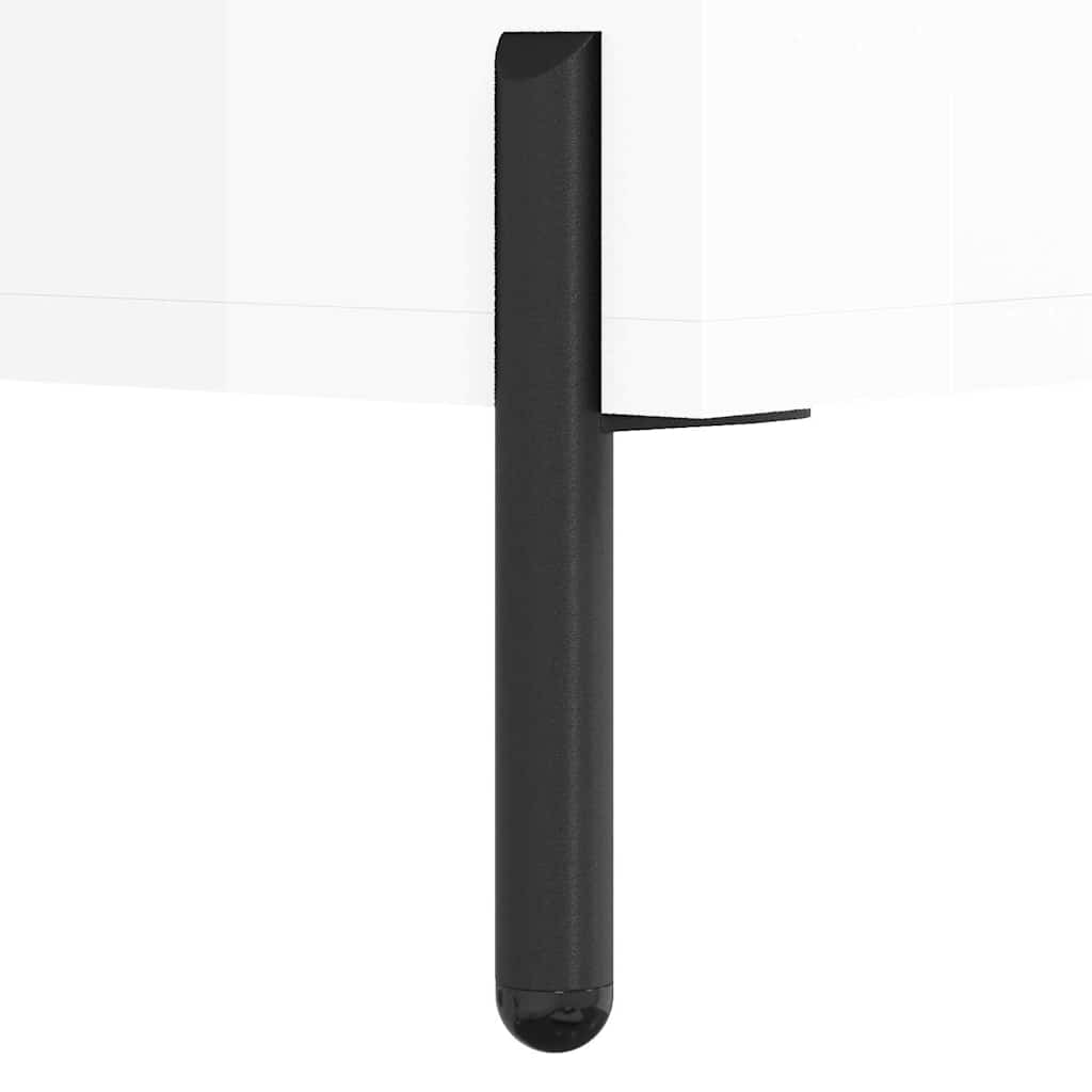 Sideboard Hochglanz-Weiß 69,5x34x90 cm Holzwerkstoff