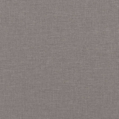 Tagesbett Taupe 90x200 cm Stoff