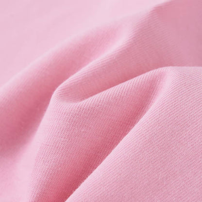 Kinder-Kurzarmshirt Hellrosa 140