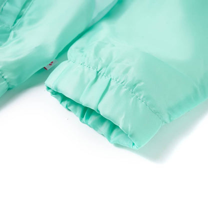 Kinder-Kapuzenjacke mit Reißverschluss Mehrfarbig 104