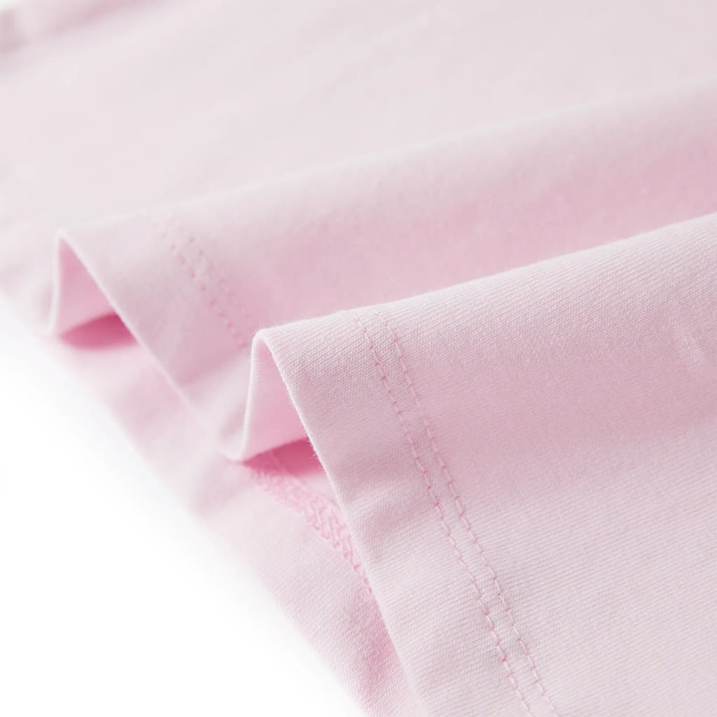 Kinder-T-Shirt mit Flügelärmeln Zartrosa 104