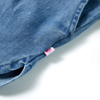 Kindershorts Jeansblau 128