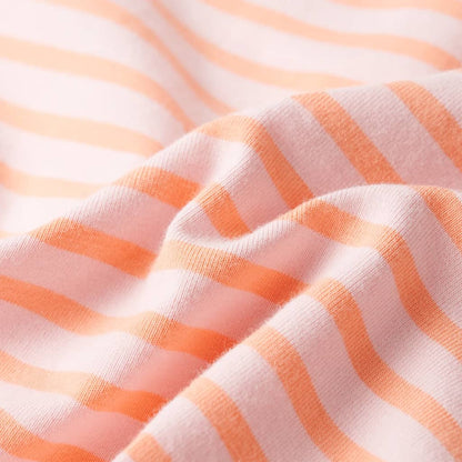 Kinderrock mit Streifen Gerade Rosa 128