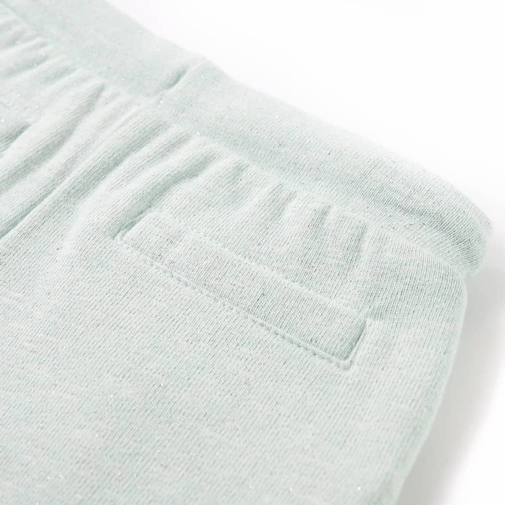 Kindershorts mit Kordelzug Helles Minzgrün 116