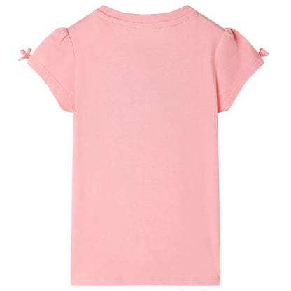 Kinder-T-Shirt Rosa 116