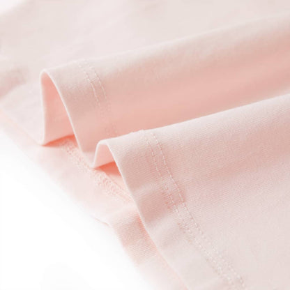 Kinder-T-Shirt Zartrosa 140