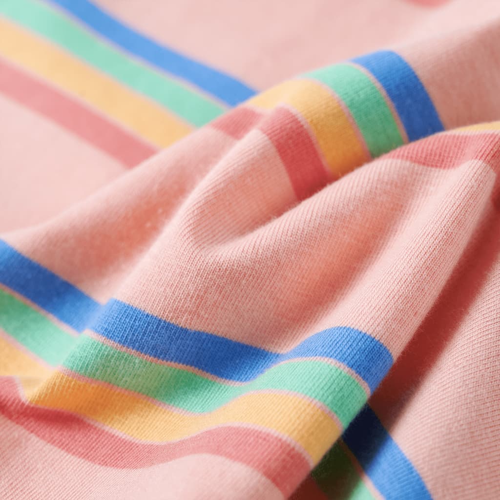 Kinder-T-Shirt Pfirsichrosa 128