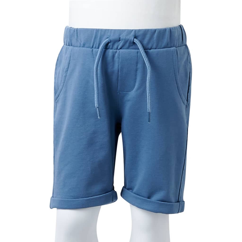 Kindershorts mit Kordelzug Dunkelblau 116