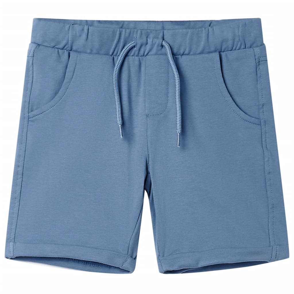 Kindershorts mit Kordelzug Dunkelblau 140