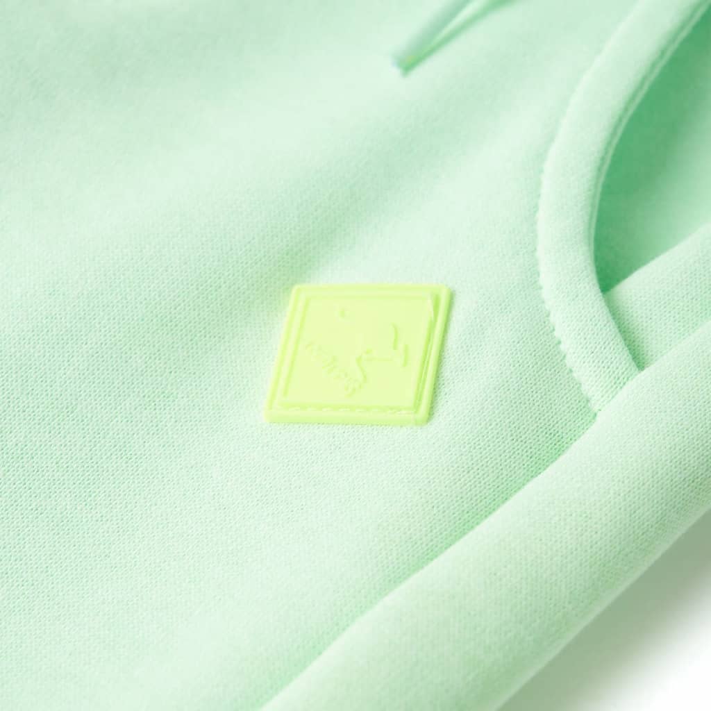 Kinder-Trainingshose Knallgrün 140