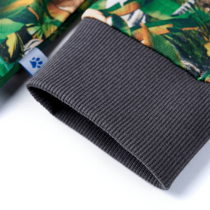 Kinder-Sweatshirt Dschungel-Motiv 128