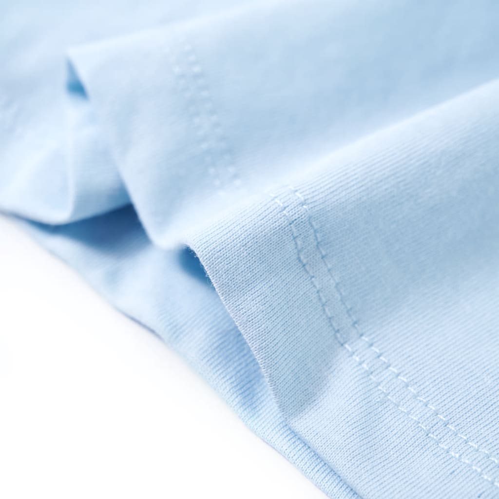 Kinder-T-Shirt Hellblau 116