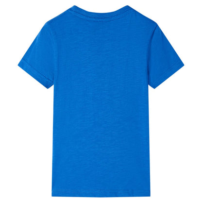 Kinder-T-Shirt Blau 128
