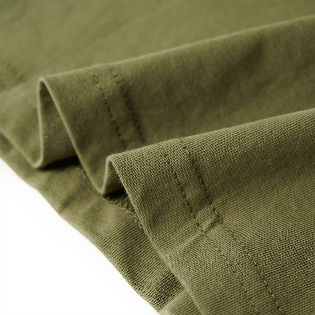 Kinder-T-Shirt Khaki 116