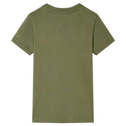 Kinder-T-Shirt Khaki 140