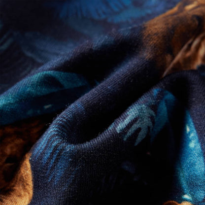 Kinder-Sweatshirt Marineblau 128