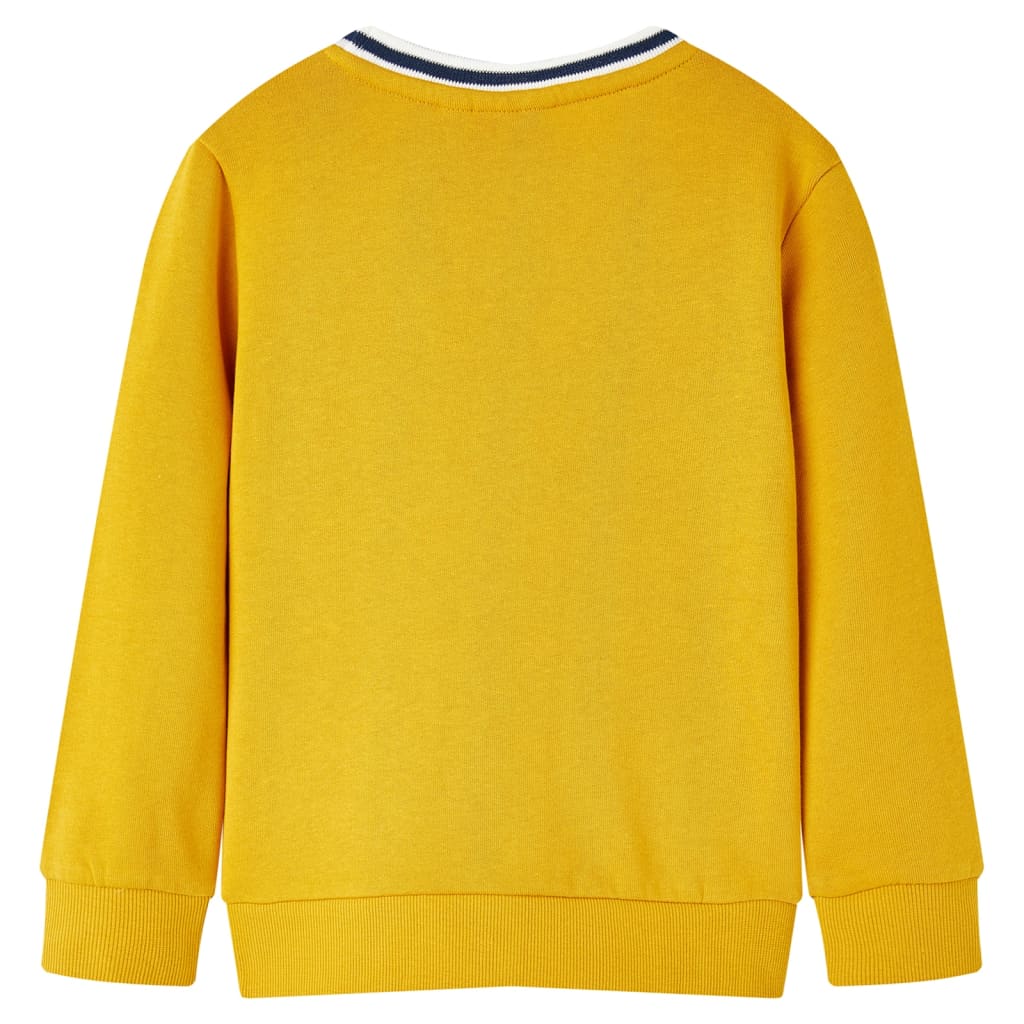 Kinder-Sweatshirt Ocker 128