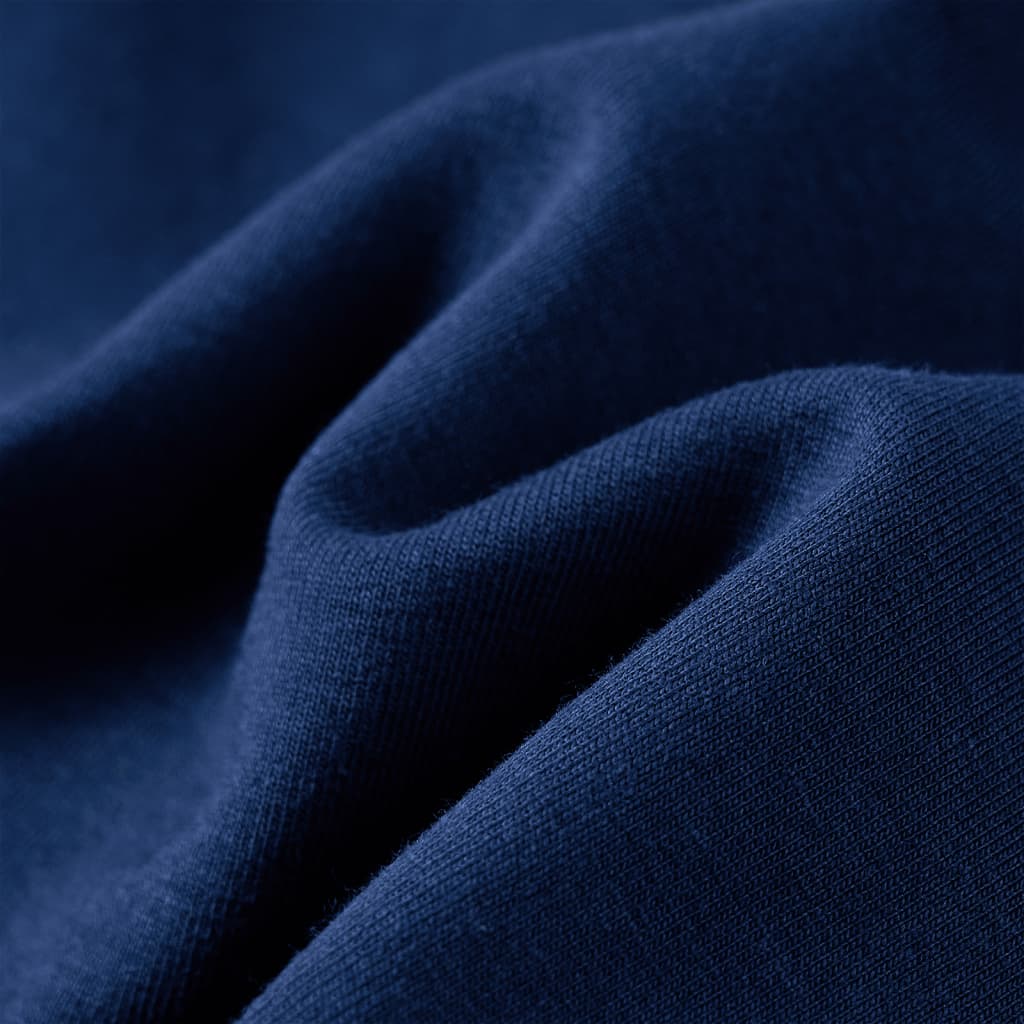 Kinder-Sweatshirt Marineblau 128