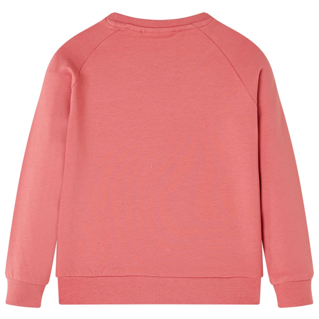 Kinder-Sweatshirt Altrosa 128