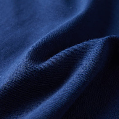 Kinder-Langarmshirt Marineblau 140