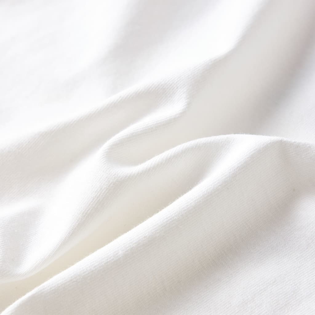 Kinder-Langarmshirt Ecru 128