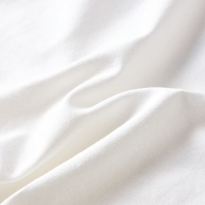 Kinder-Langarmshirt Ecru 128