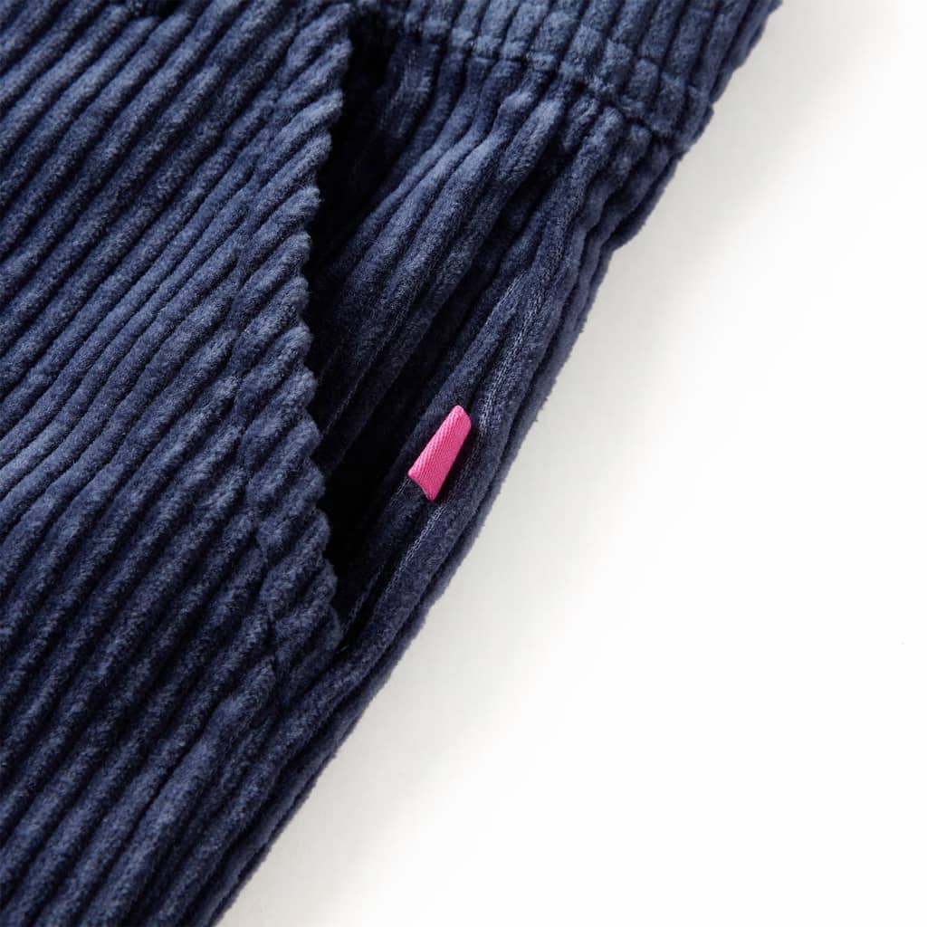 Kinderhose Cord Marineblau 92