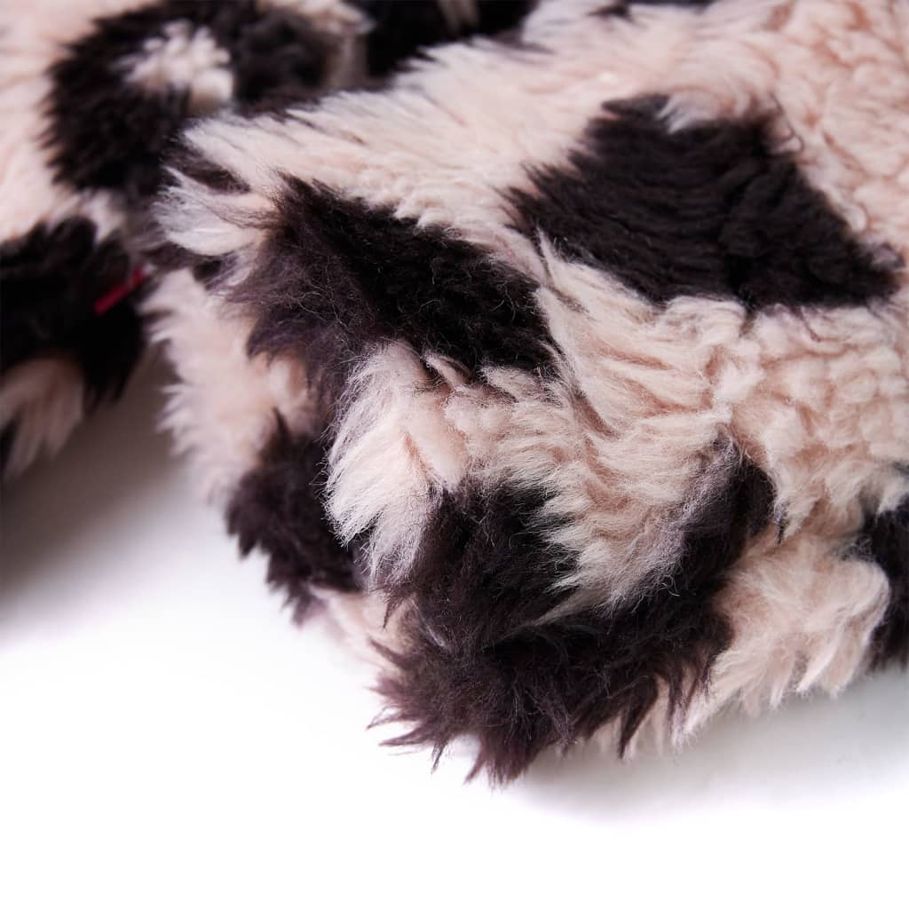 Kindermantel Kunstpelz Hellrosa 128