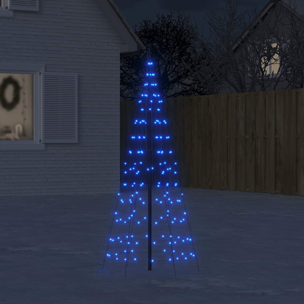 LED-Weihnachtsbaum 200 LEDs Blau 180 cm