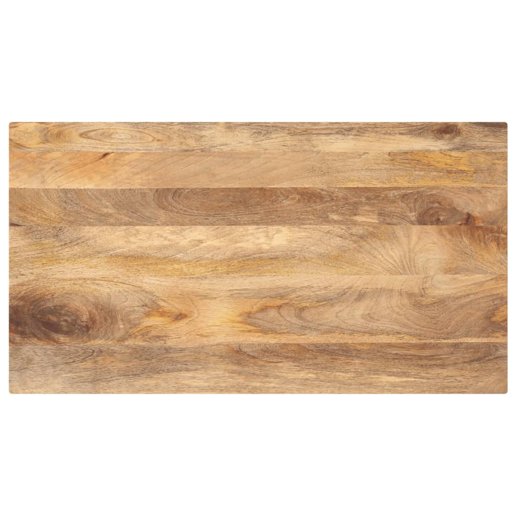 Tischplatte 120x50x2,5 cm Rechteckig Massivholz Mango