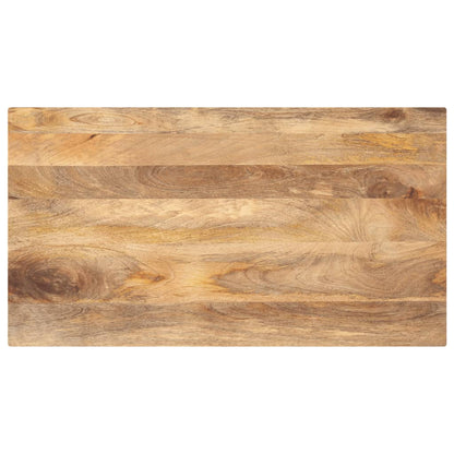 Tischplatte 120x50x2,5 cm Rechteckig Massivholz Mango