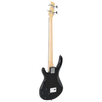 E-Bass für Anfänger mit Tasche Braun und Schwarz 4/4 46"