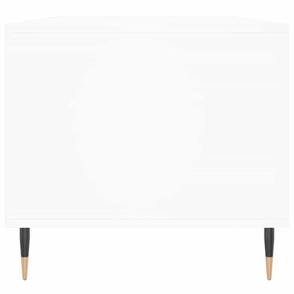 Couchtisch Weiß 90x49x45 cm Holzwerkstoff