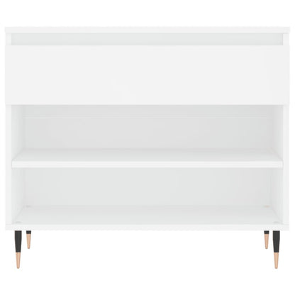 Schuhregal Weiß 70x36x60 cm Holzwerkstoff