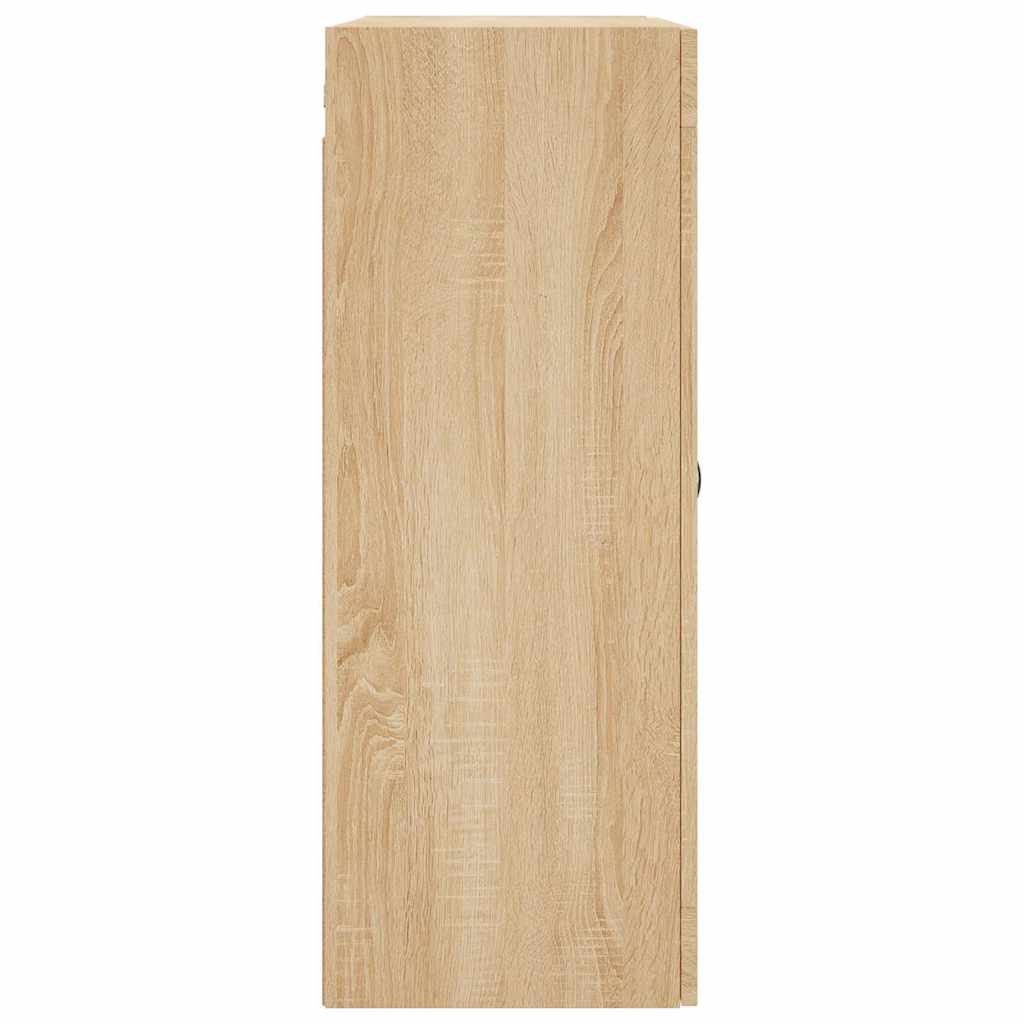 Wandschrank Sonoma-Eiche 69,5x34x90 cm Holzwerkstoff