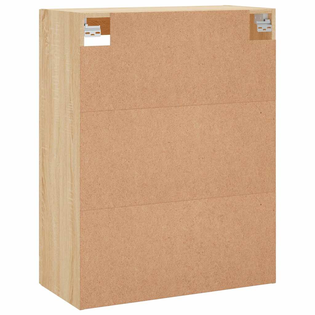 Wandschrank Sonoma-Eiche 69,5x34x90 cm Holzwerkstoff