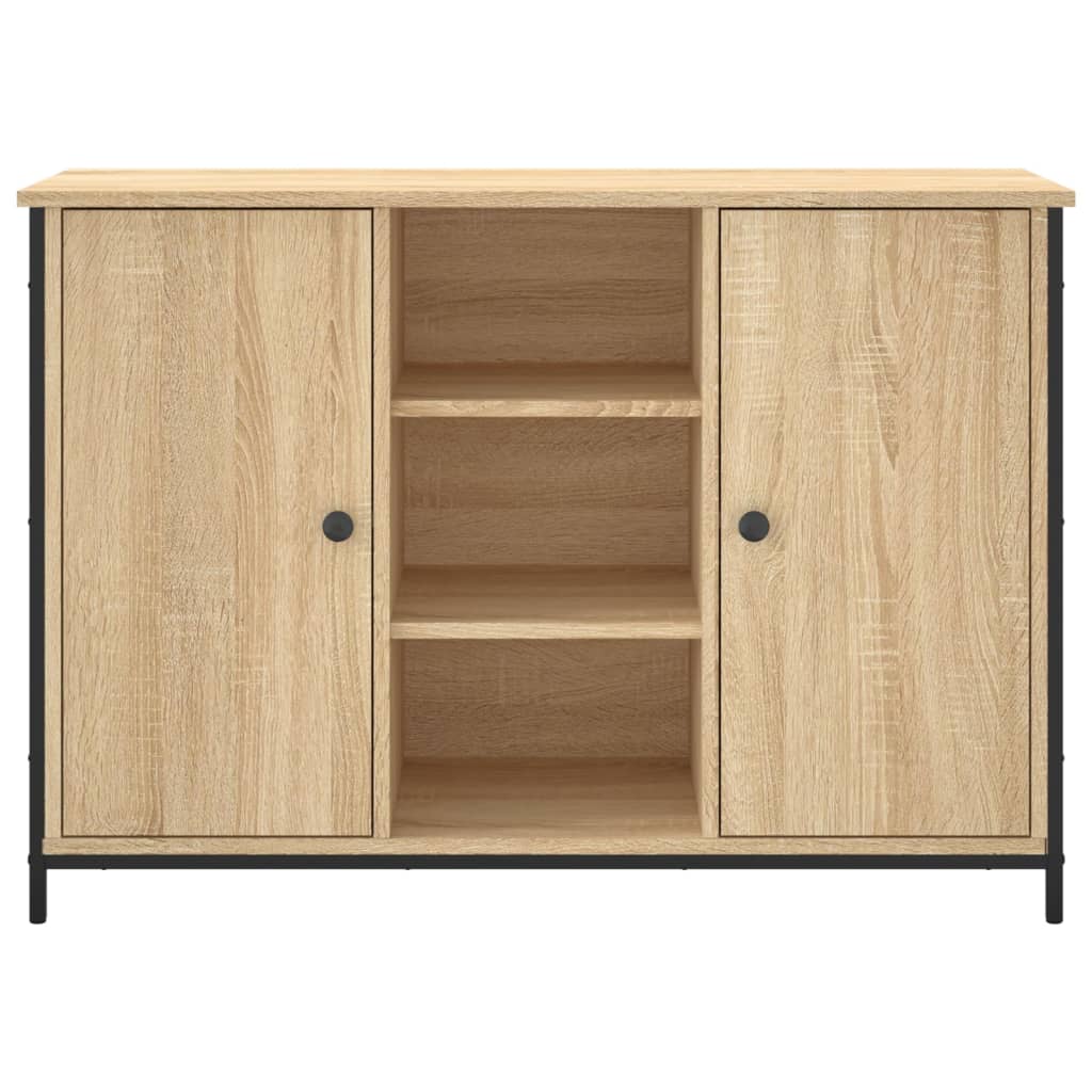 Sideboard Sonoma-Eiche 100x35x70 cm Holzwerkstoff