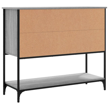 Sideboard Grau Sonoma 100x36x85 cm Holzwerkstoff
