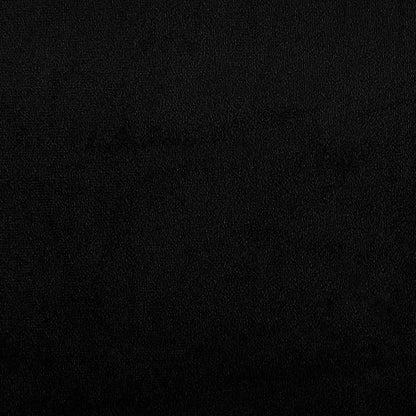 2-Sitzer-Sofa Schwarz 120 cm Mikrofasergewebe