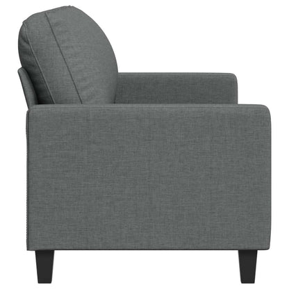 3-Sitzer-Sofa Dunkelgrau 180 cm Stoff
