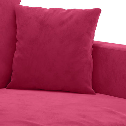 Sessel Weinrot 60 cm Samt