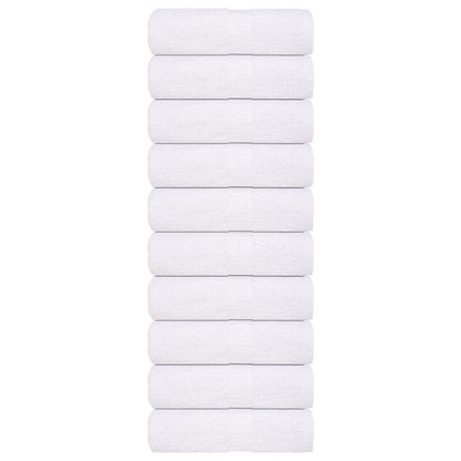 Gästetücher FROGN 10 Stk. Weiß 30x50 cm 360 g/m²