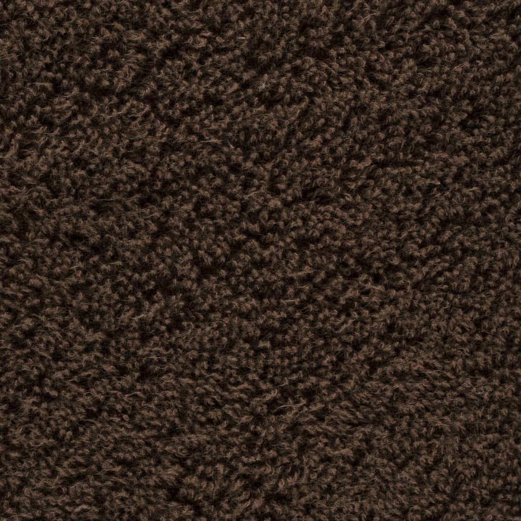 Premium Saunatücher SOLUND 10 Stk. Braun 80x200 cm 600 g/m²